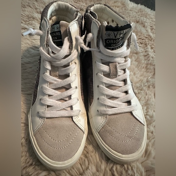 Vintage Havana High Top Fay Camo Sneakers Size 6.5 - Picture 4 of 13